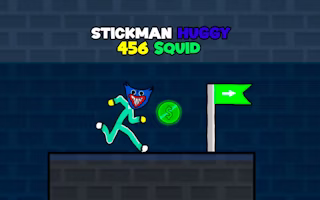 Stickman Huggy 456 Squid